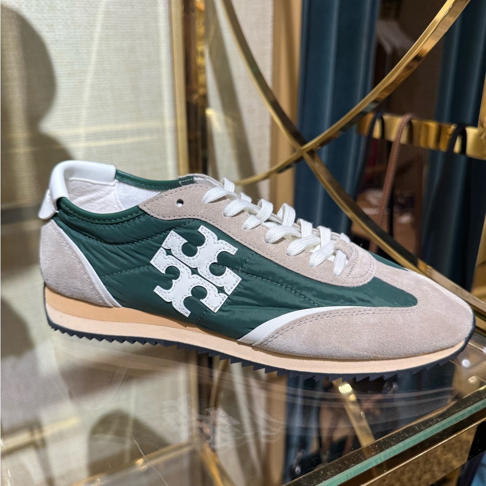 Tory Burch Vintage Nylon 2.0 Training Sneaker Shoes